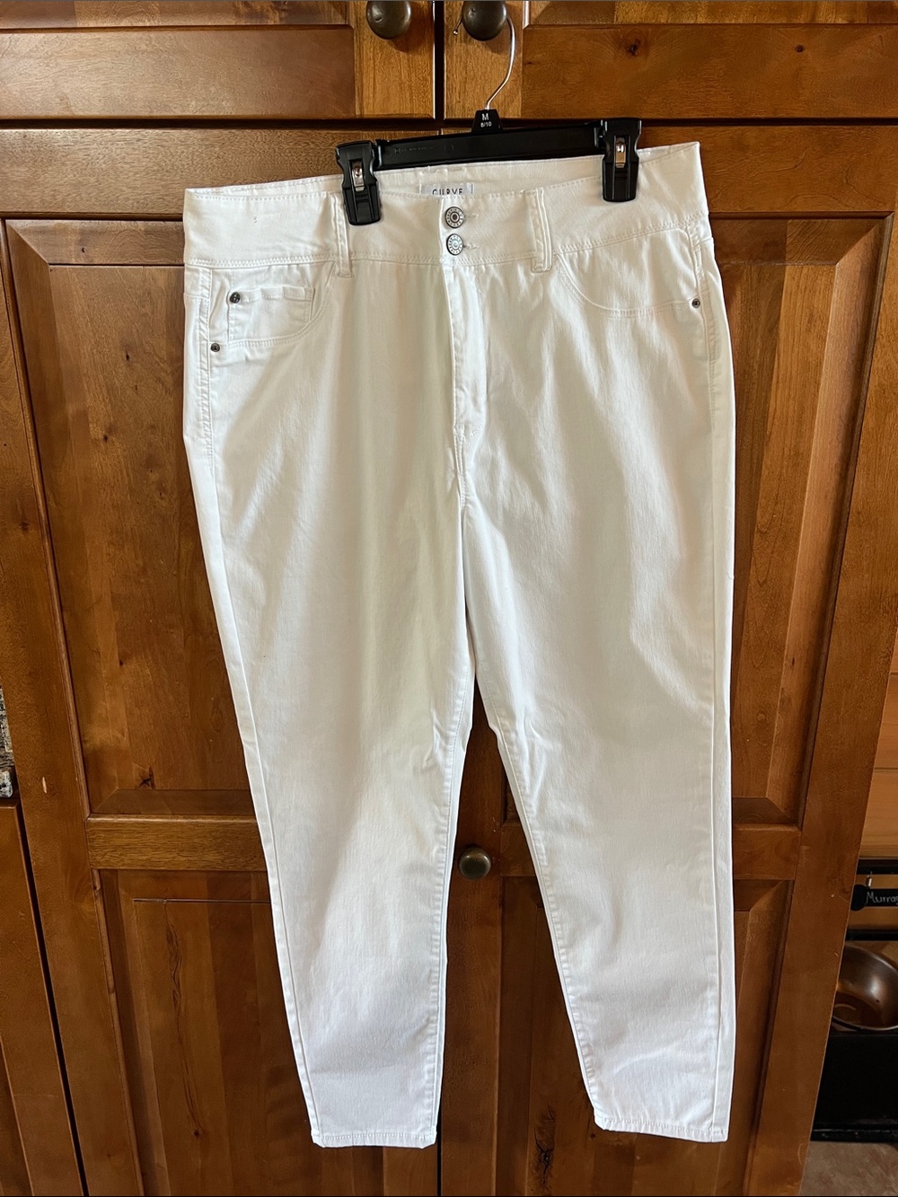 White Straight-Leg Jeans for Women - Clean Classic Style